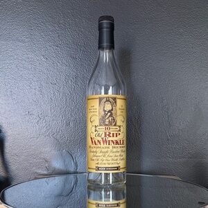 10 year Old Rip Van Winkle Bourbon EMPTY BOTTLE - Super Rare -